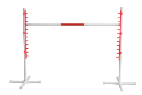 Stojak do Przeszkody Premium - biało czerwony